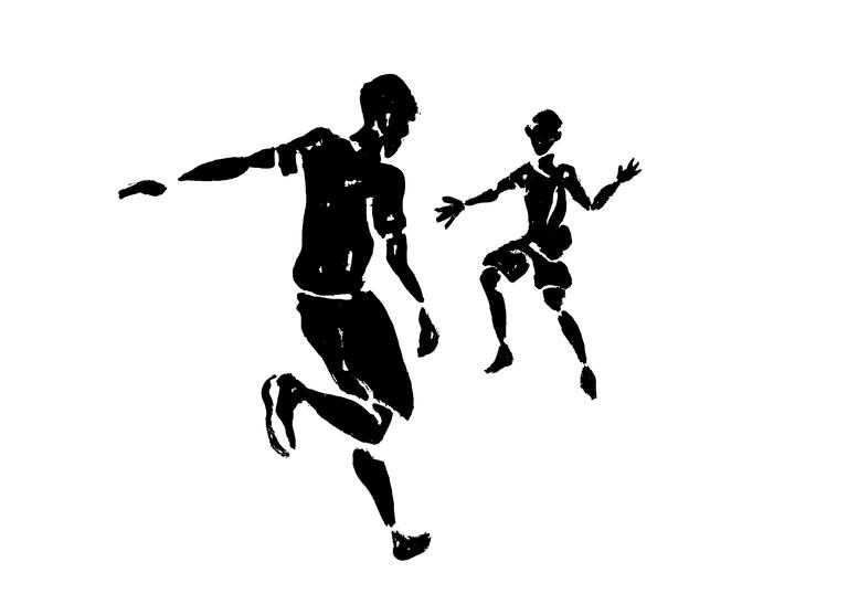 black and white pictogram