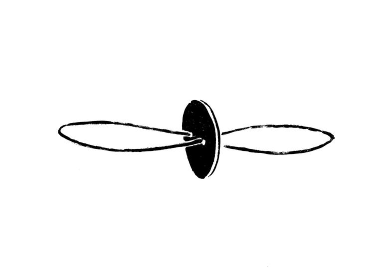 black and white pictogram