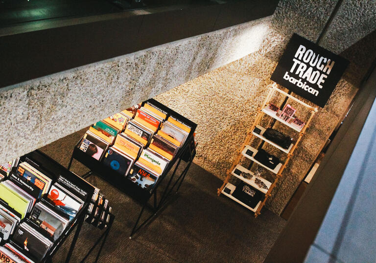 Rough Trade pop-up store at Barbican Shop