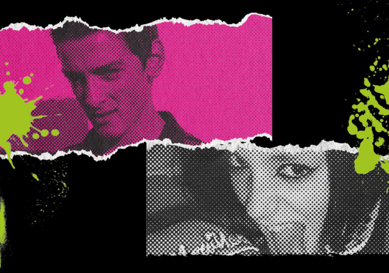 I'm Not Okay (An Emo Retrospective) in black and pink colours