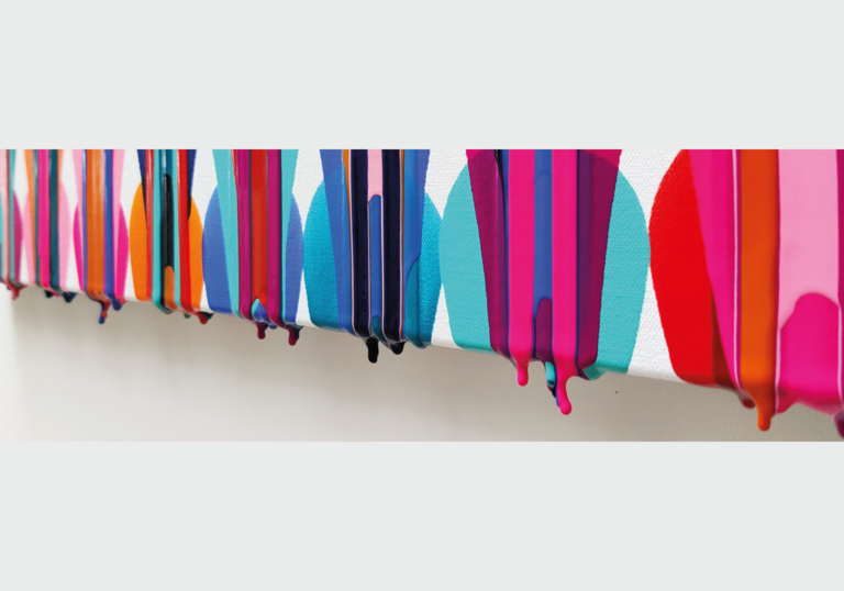 An image showing a piece of wall artwork by Sarah Emily Porter