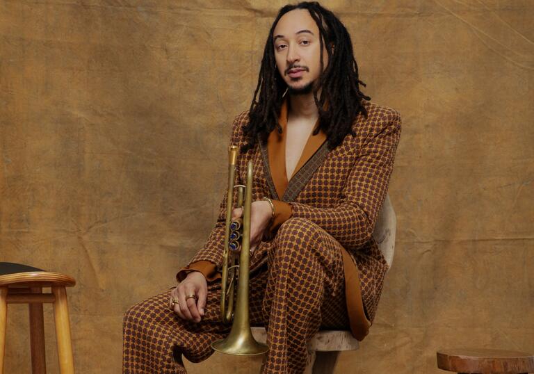 Photo of trumpeter Theo Croker