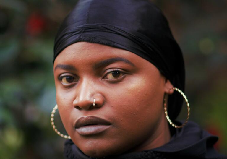 Photo of literary & sound artist Belinda Zhawi aka MA.MOYO