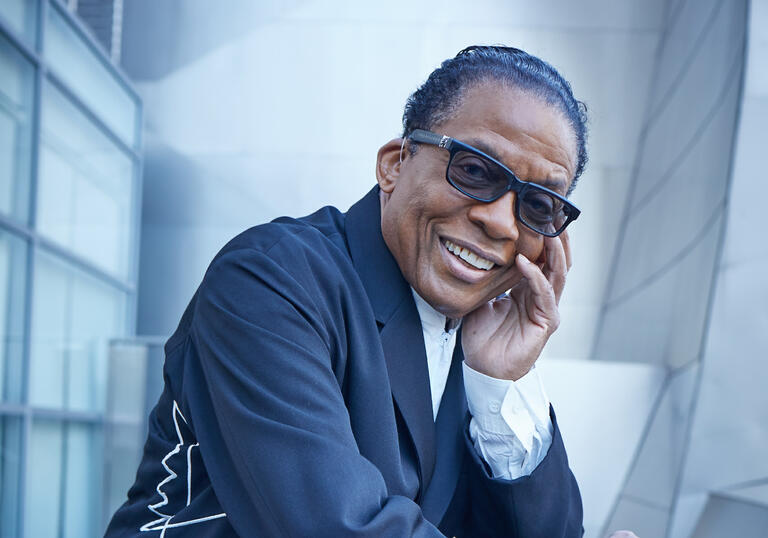 Picture of Herbie Hancock smiling