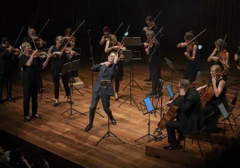Australian Chamber Orchestra on stage