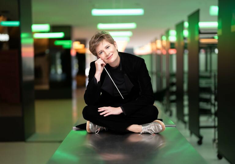 Conductor Anja Bihlmaier