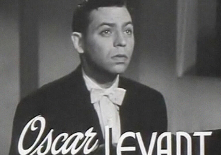 image of Oscar Levant in a suit
