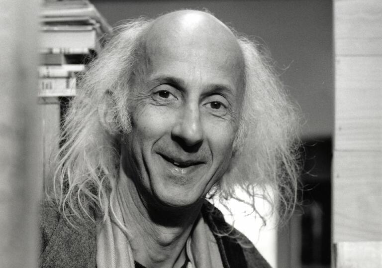 Black and white photo of Stephen Watts