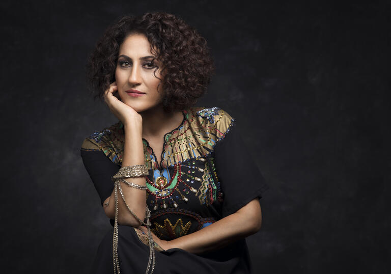Image of Aynur against a black background