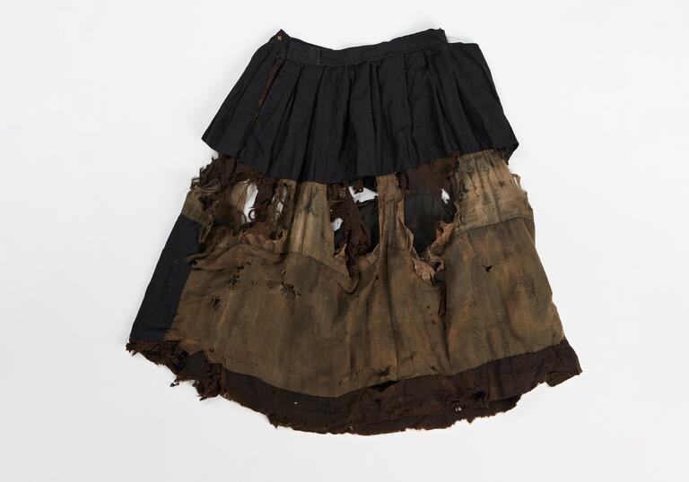 Alice Gommer Destroyed Archive Skirt