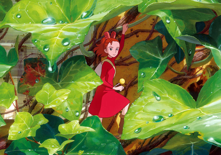 An image from the film Arrietty