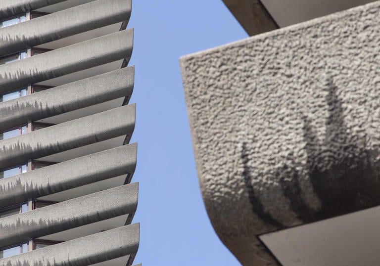 Photo of Barbican concrete architecture