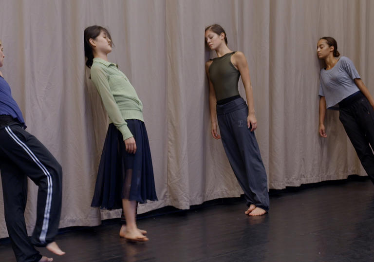 A still from the documentary In The Steps of Trisha Brown