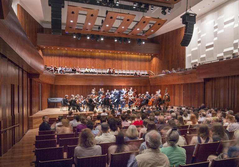 The Guildhall Symphony Orchestra perform in Milton Court
