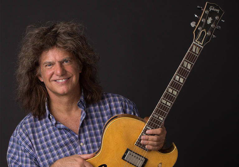 Pat Metheny and his beloved guitar