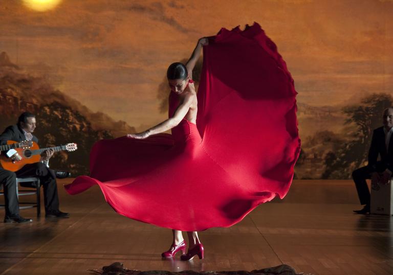 A still from the film Flamenco Flamenco