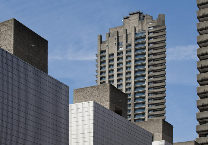 Image of Barbican Brutalist Architecture 