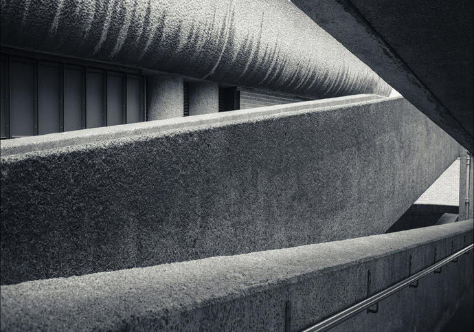 Image of Barbican Brutalist Architecture by Nicholas Triantafyllou