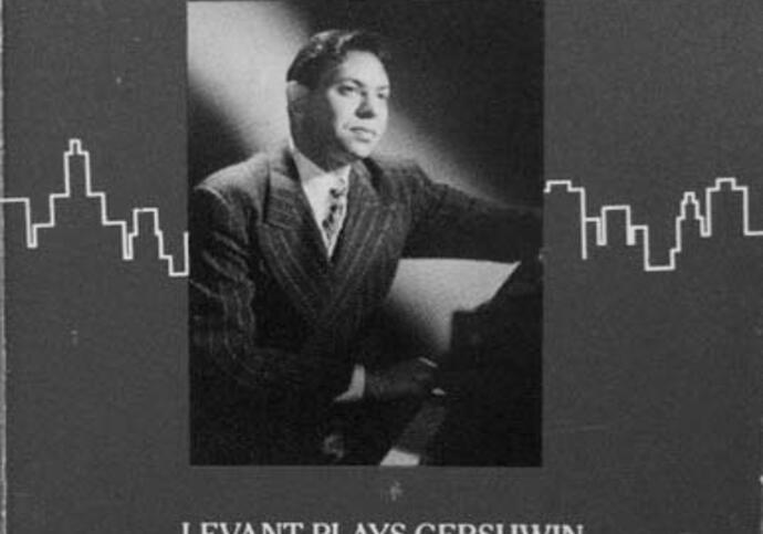 Album cover image of Levant and Gershwin