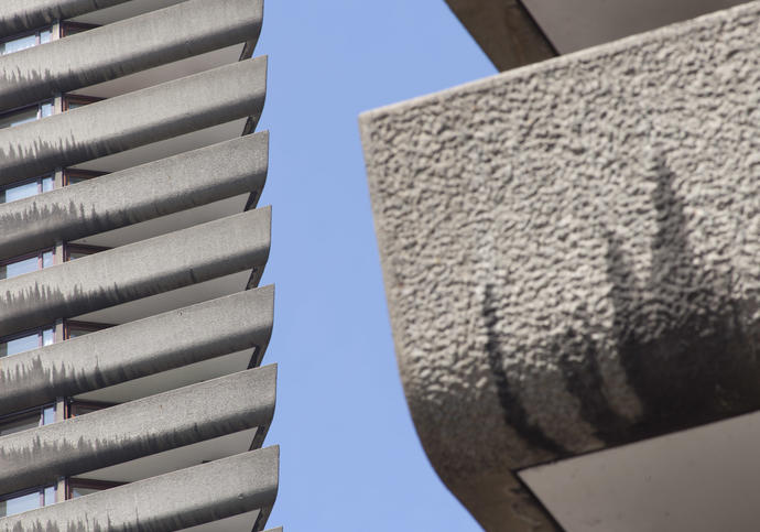 Photo of Barbican concrete architecture