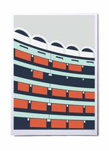 Frobisher Crescent Print by Laura Knight Studio