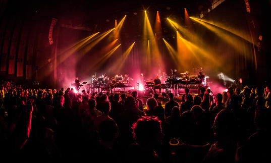 Photo of a music performance on stage