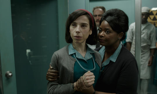 Octavia Spencer and Sally Hawkins star in The Shape of Water