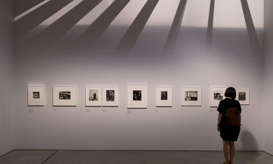 Install photo from Dorothea Lange: Politics of Seeing exhibition