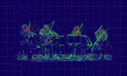 Graphic of people playing instruments