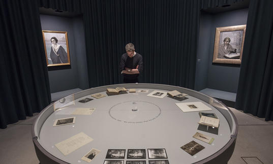 Installation view of Modern Couples
