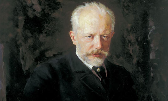 Portrait of Tchaikovsky