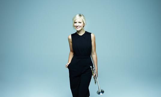 Alison Balsom distant portrait