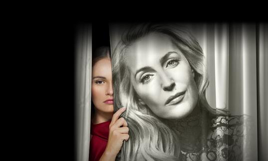 Shot from actress in All About Eve