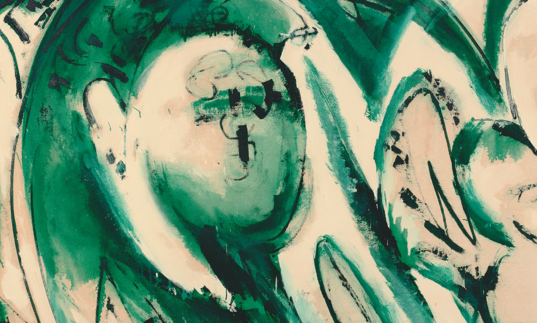 On Colour, 'Portrait in Green' by Lee Krasner