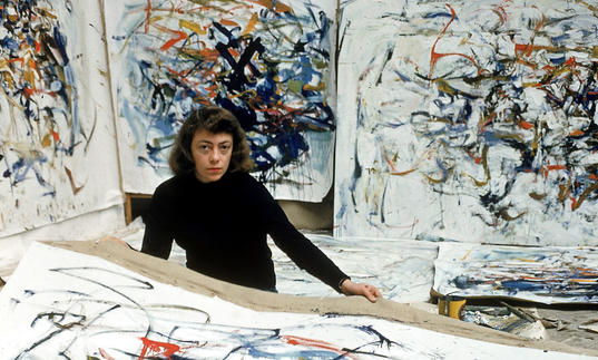 Ninth Street Women (Joan Mitchell in her studio)