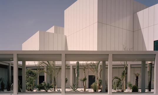 A photo of Jameel Arts Centre in Dubai, designed by Serie Architects