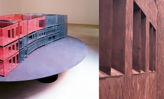 A scaled down Loom Model of the architect Francesca Torzo's work.