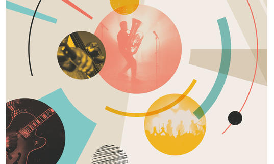 ARtwork for the London Jazz Festival
