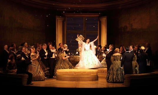 A still from Royal Opera House's La Traviata