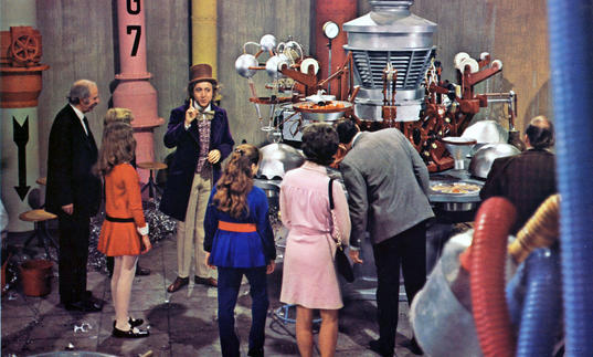 Gene Wilder in Willy Wonka and the Chocolate Factory