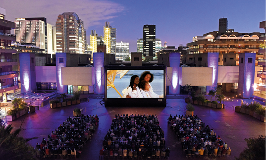 Outdoor Cinema at the Barbica