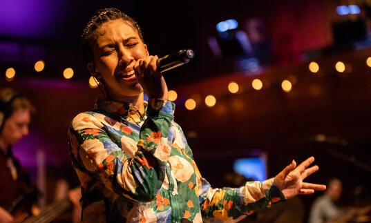 Guildhall School jazz singer