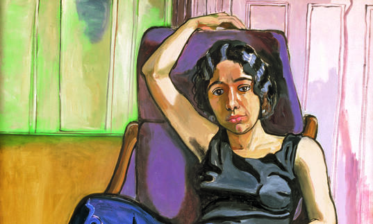 Marxist Girl painting by Alice Neel