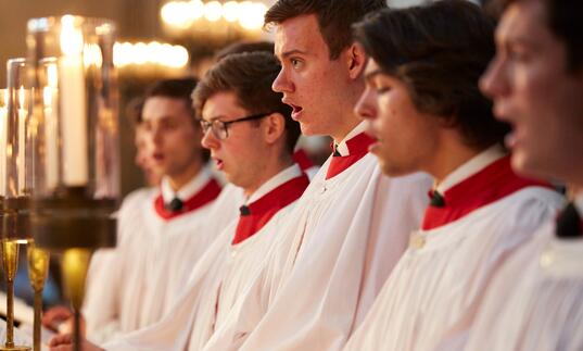 Members of the Choir of King's College, Cambridge