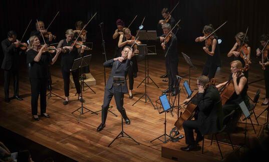 Australian Chamber Orchestra on stage