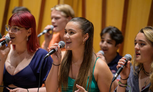 Guildhall jazz singers