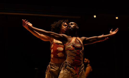 Two dancers