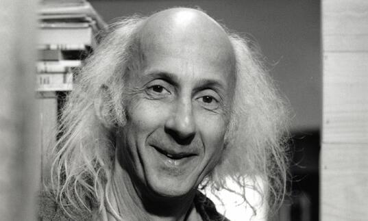 Black and white photo of Stephen Watts