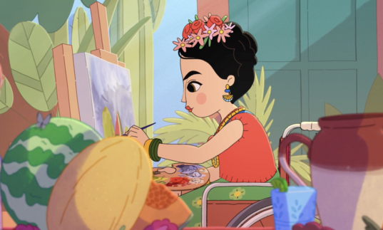 Frida painting
