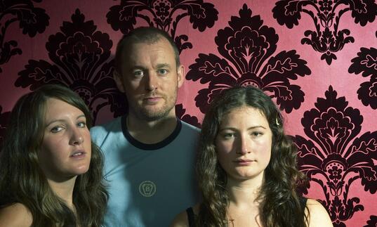 A portrait of all three members fo The Unthanks